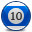 Billard Ball 10 Icon